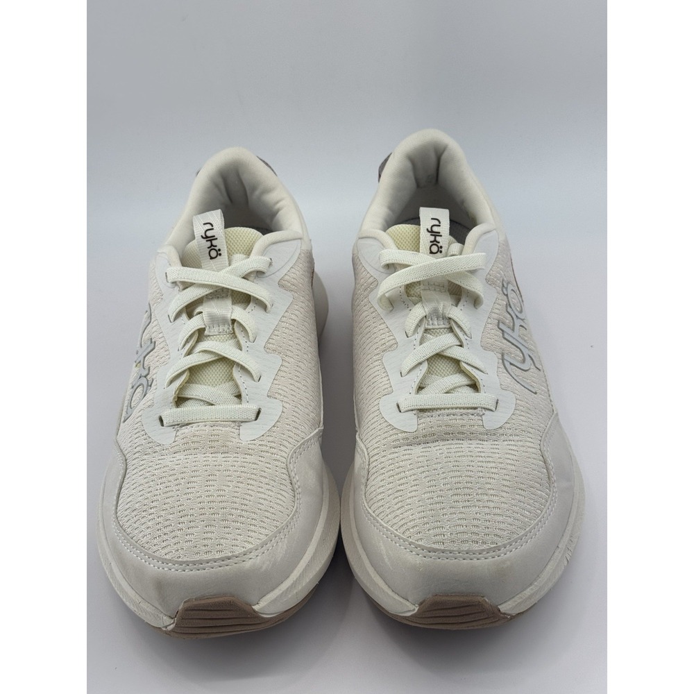 Ryka Freehand Women's Walking Shoes Cream White Maroon ActivFOAM Size 9 - Picture 2 of 9